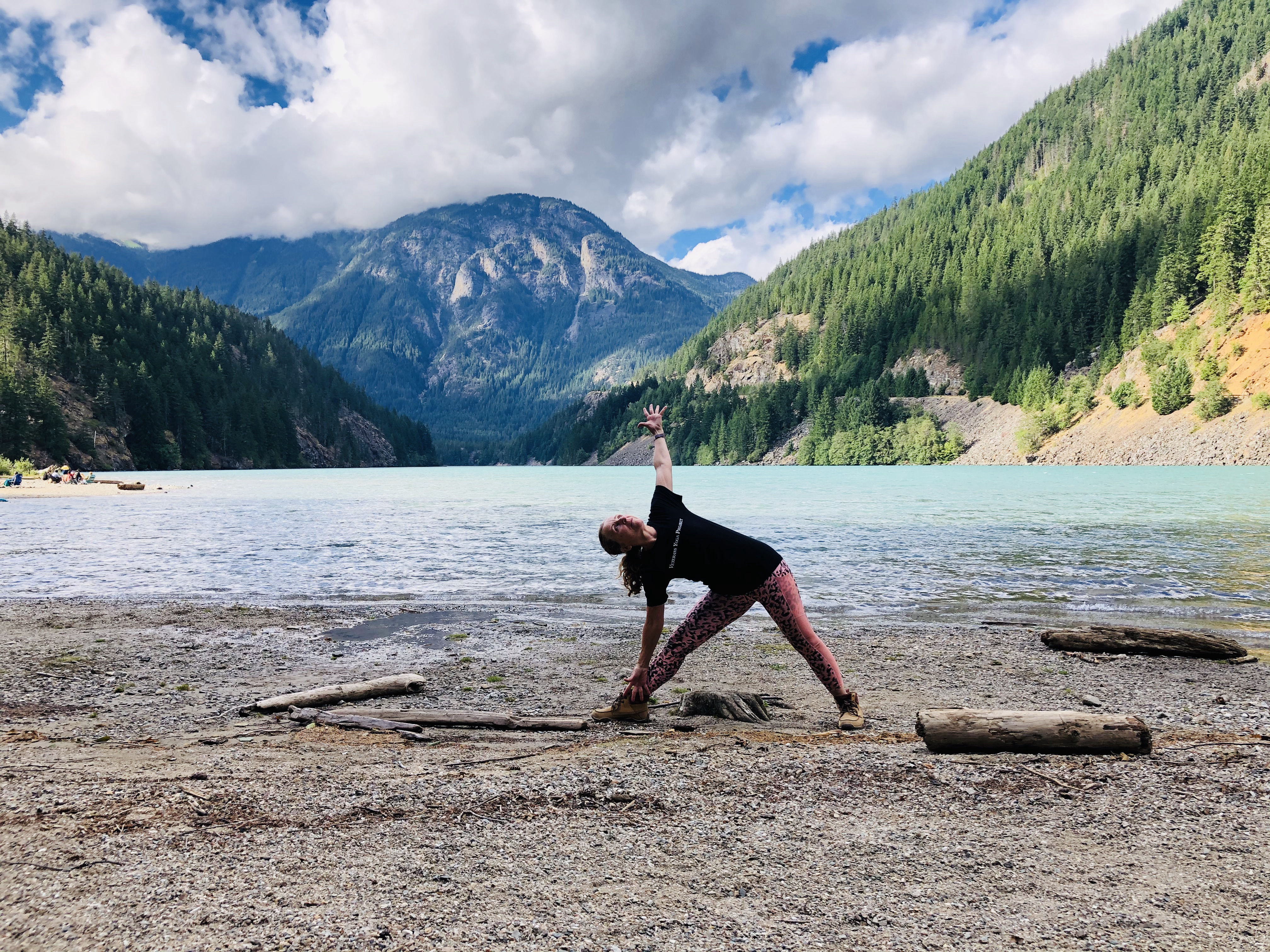 Yoga with Deb at  North Cascades National Park, WA